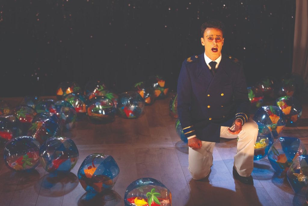 Tobias Cole performing in HMS Pinafore