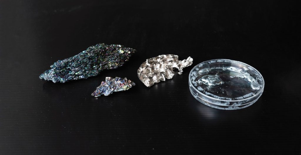 Erica's collection of minerals