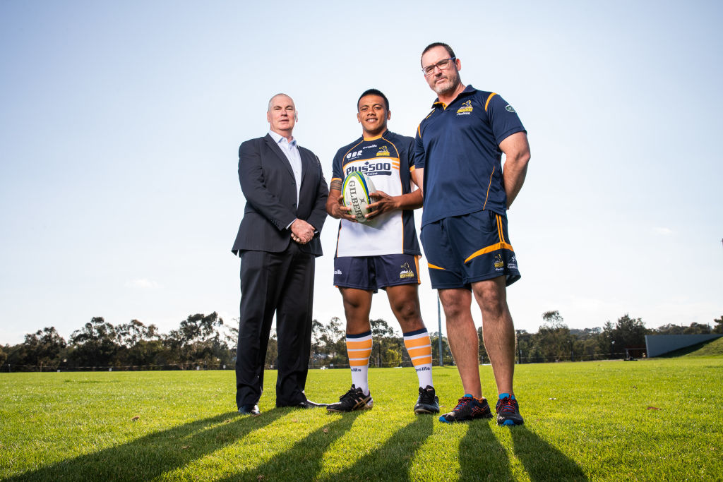 Brumbies Super Rugby AU Team photo Session