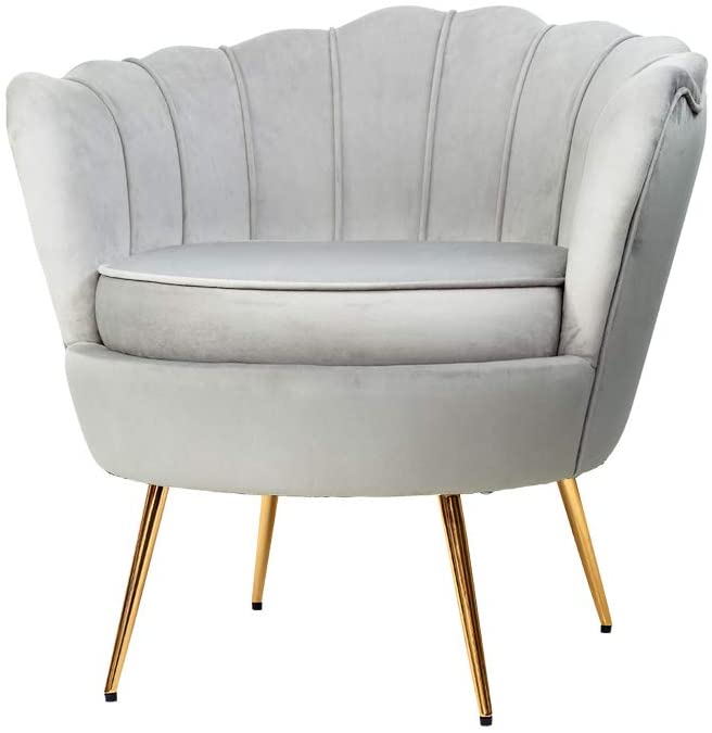 Amazon Australia Artiss Armchair Velvet Upholstery Grey