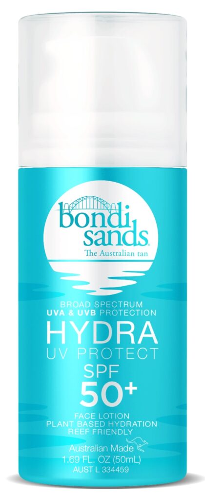 Bondi Sands Hydra UV protect SPF 50+ face lotion