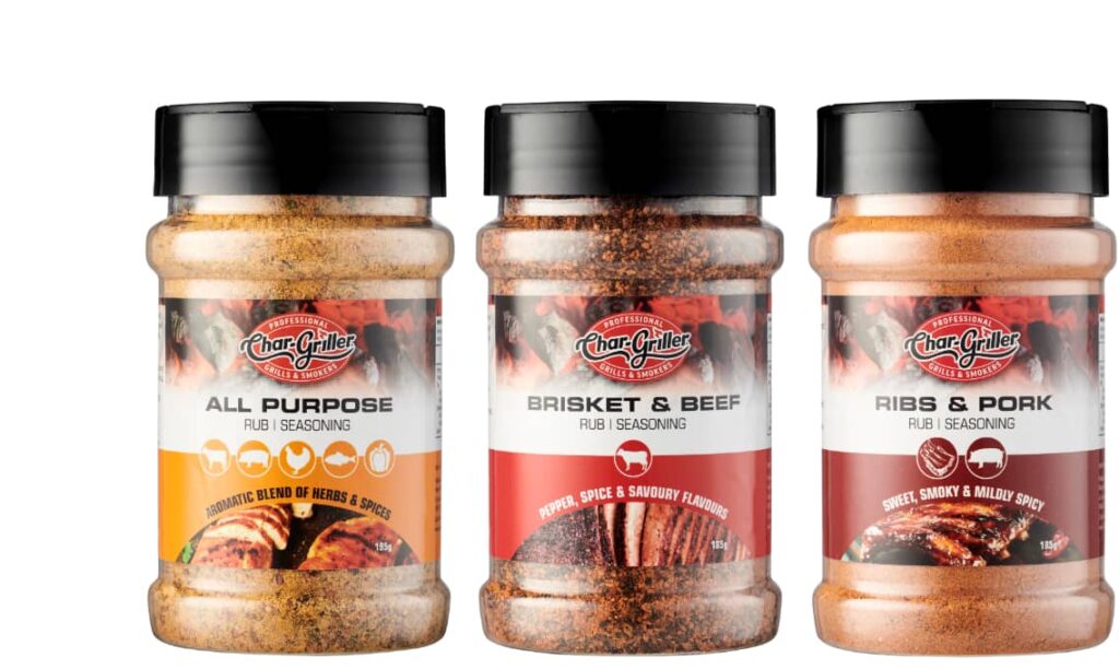 3 flavours of rub