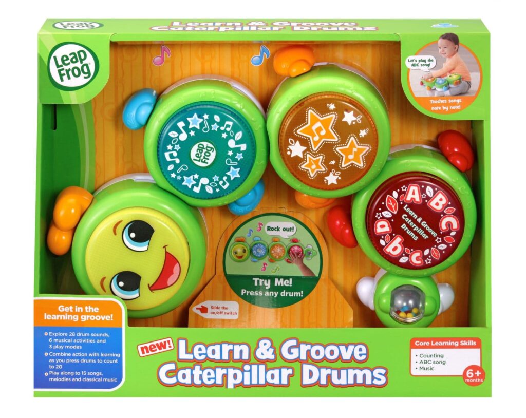 caterpillar drum toy