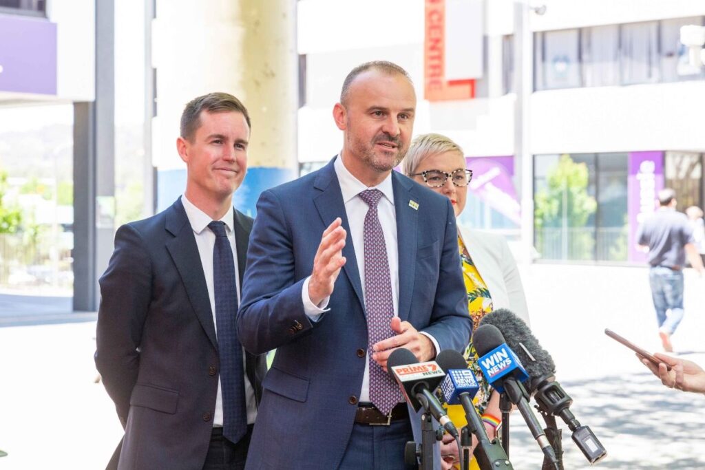 ACT election 2020 canberra liberals ACT Labor Andrew Barr