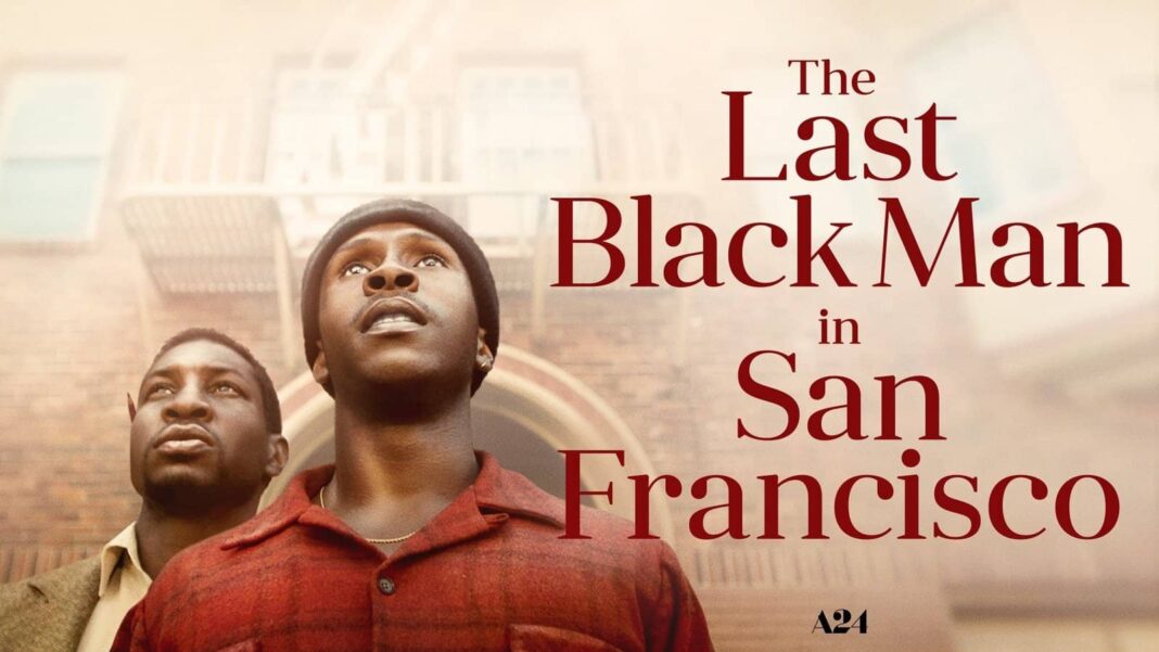 The Last Black Man of San Francisco movie poster with the two main characters