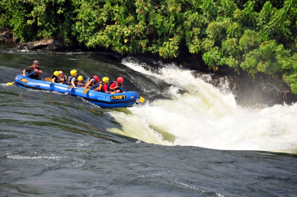 white water rafting in the nile
