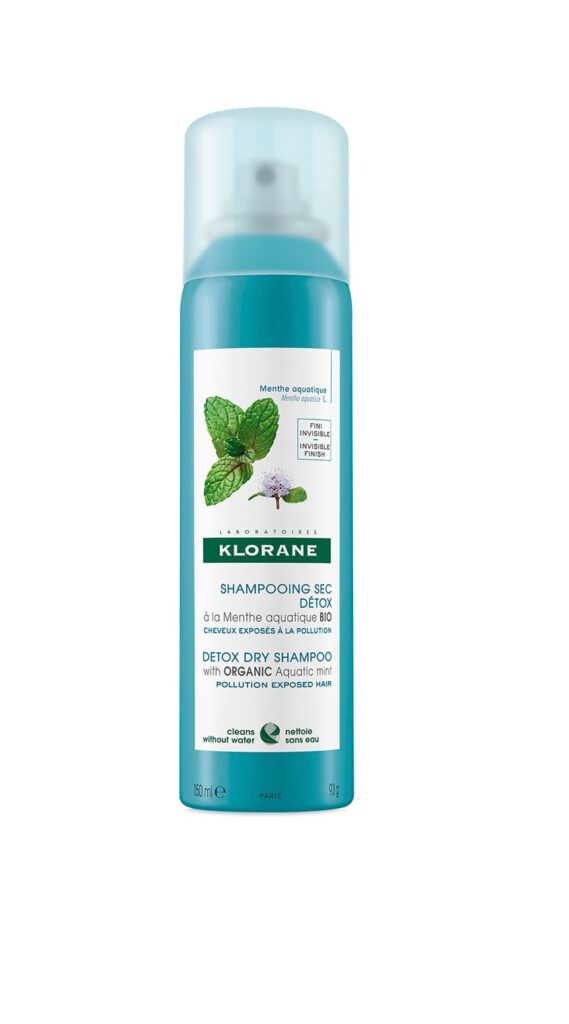 Aquatic mint dry shampoo
