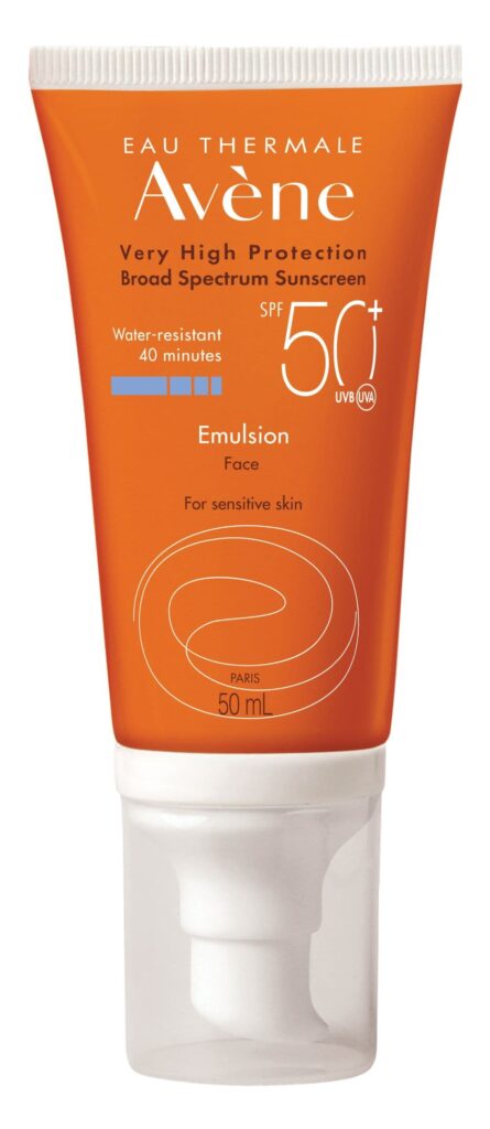 Sunscreen emulsion SPF 50