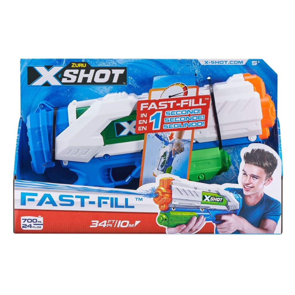 X-SHOT- WATER WARFARE-WATER BLASTER- Fast Fill Blaster