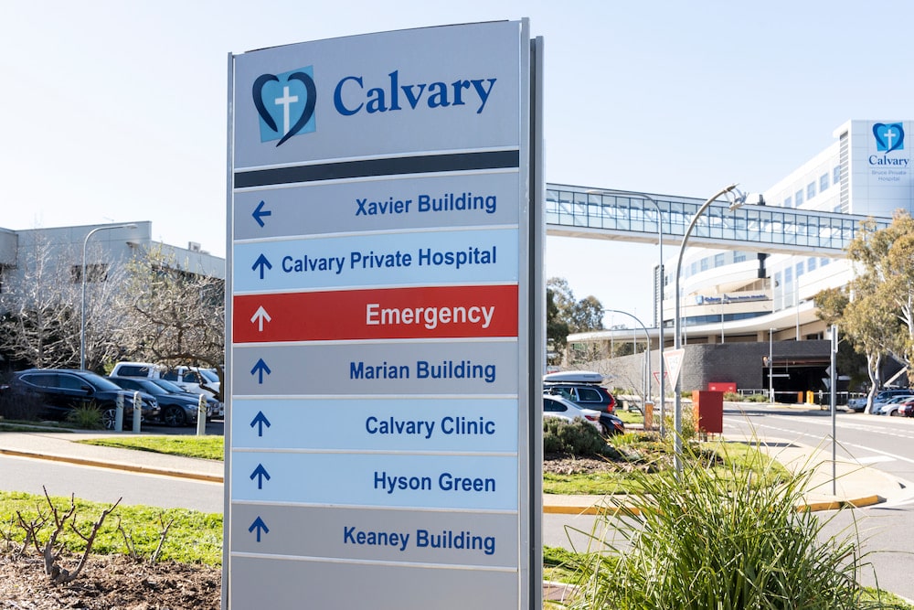 ACT ongoing pandemic funding COVID-19 Calvary Hospital
