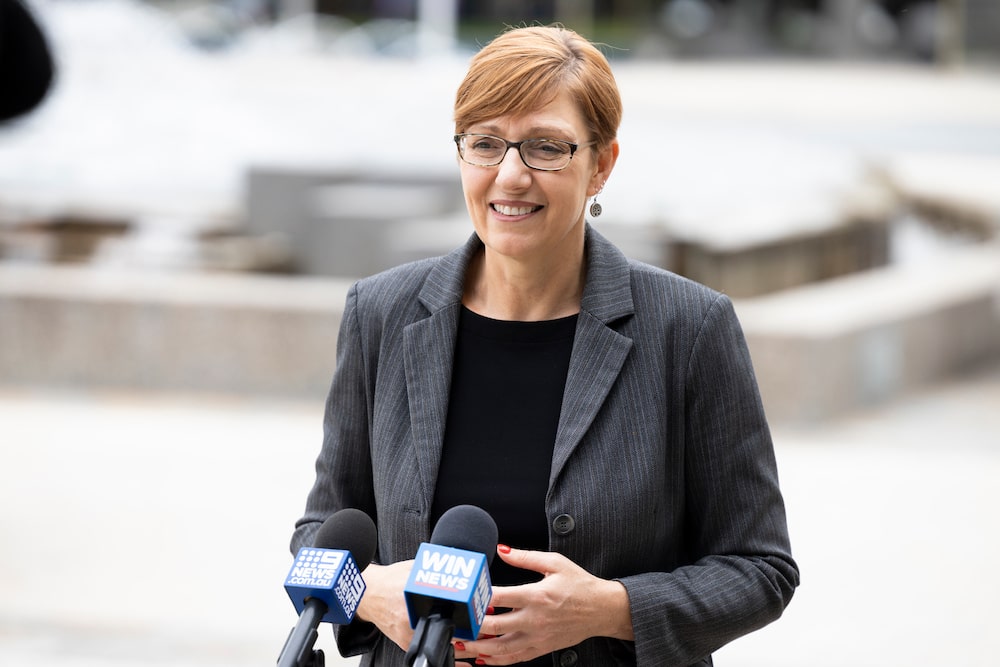 Health Minister Rachel Stephen-Smith today announced a further 90-day extension of the ACT’s public health emergency. Photo: Kerrie Brewer. 