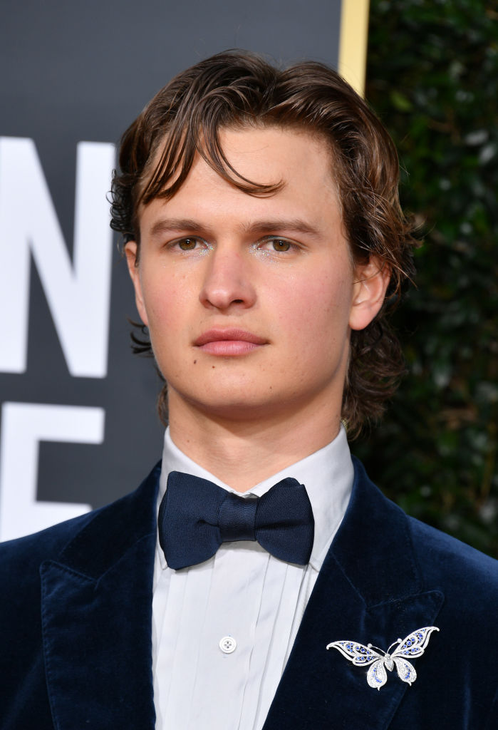 BEVERLY HILLS, CALIFORNIA - JANUARY 05: Ansel Elgort attends the 77th Annual Golden Globe Awards at The Beverly Hilton Hotel on January 05, 2020 in Beverly Hills, California. (Photo by George Pimentel/WireImage)