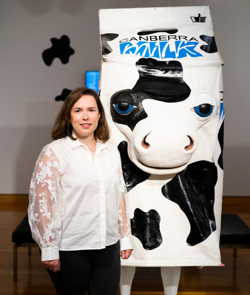 CMAG Canberra Milk exhibition