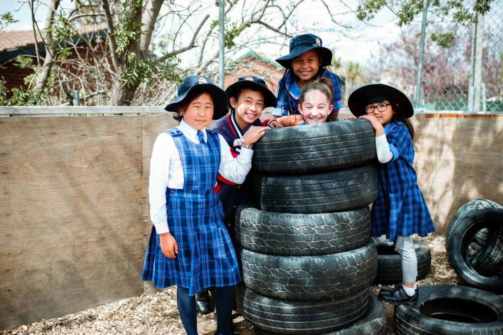 students at Canberra Christian School