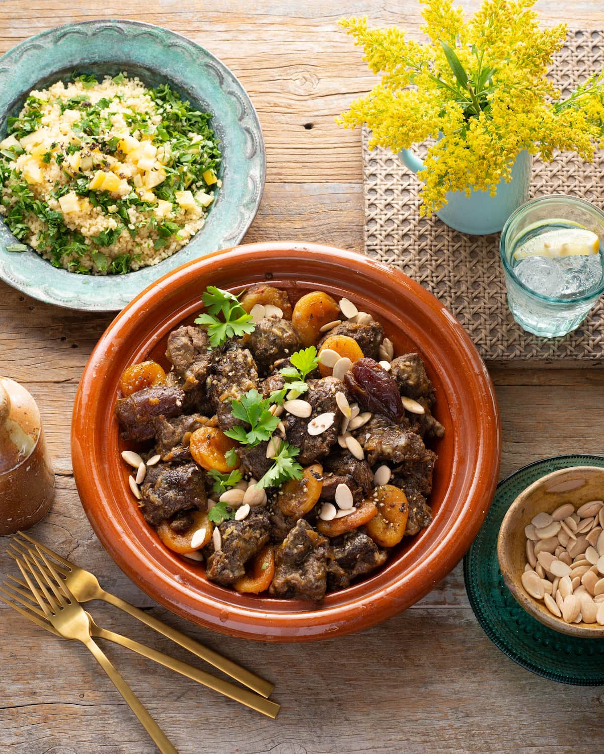 Lamb and date tagine