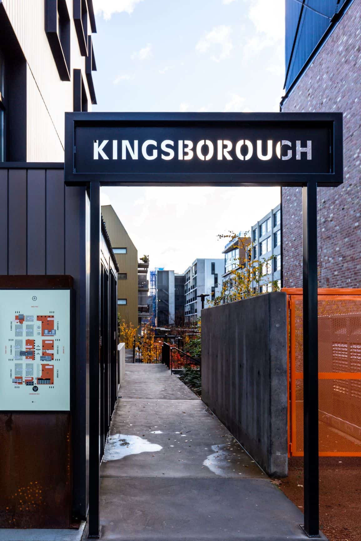 Kingsborough sign