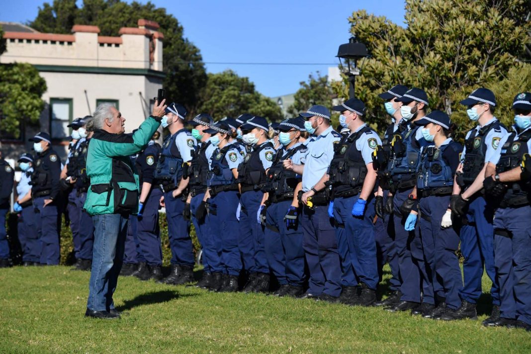 police protesters Sydney