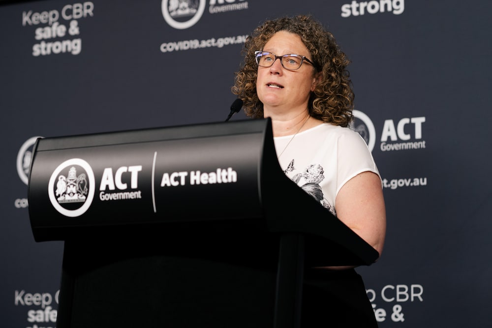 Chief health officer Dr Kerryn Coleman act snap lockdown