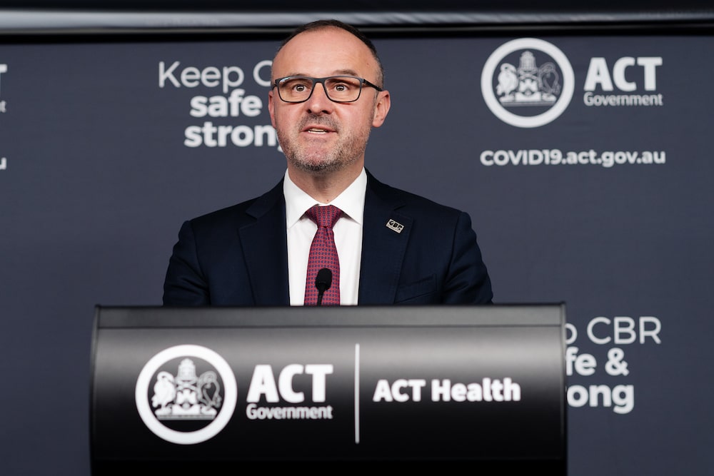 ACT COVID business support Andrew Barr