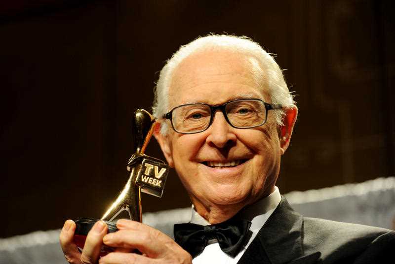Brian Henderson is inducted into the Logies Hall of Fame at the 2013 Logie Awards in Melbourne