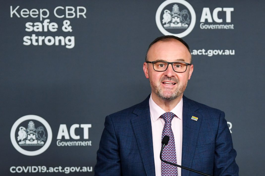 Andrew Barr ACT COVID-19 update new cases