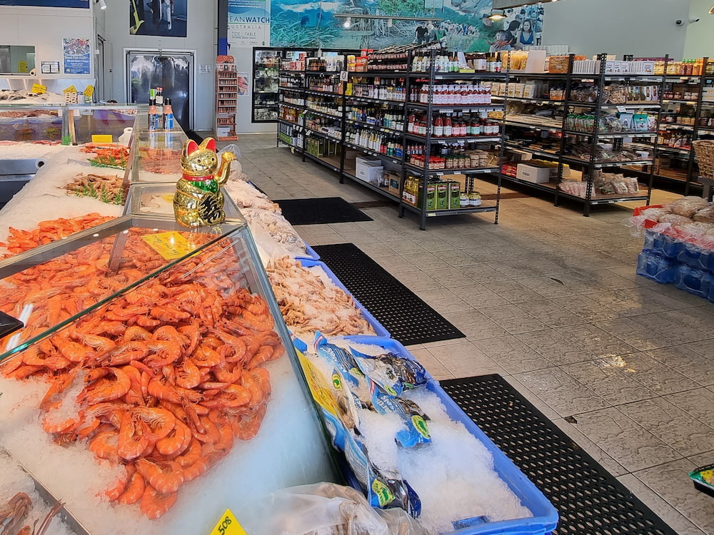 Fishco Fish Market Fyshwick store interior