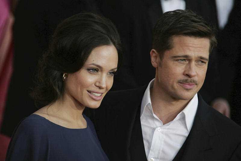 Angelina Jolie and Brad Pitt at the 15th Annual Screen Actors Guild (SAG) Awards in Los Angeles in 2009