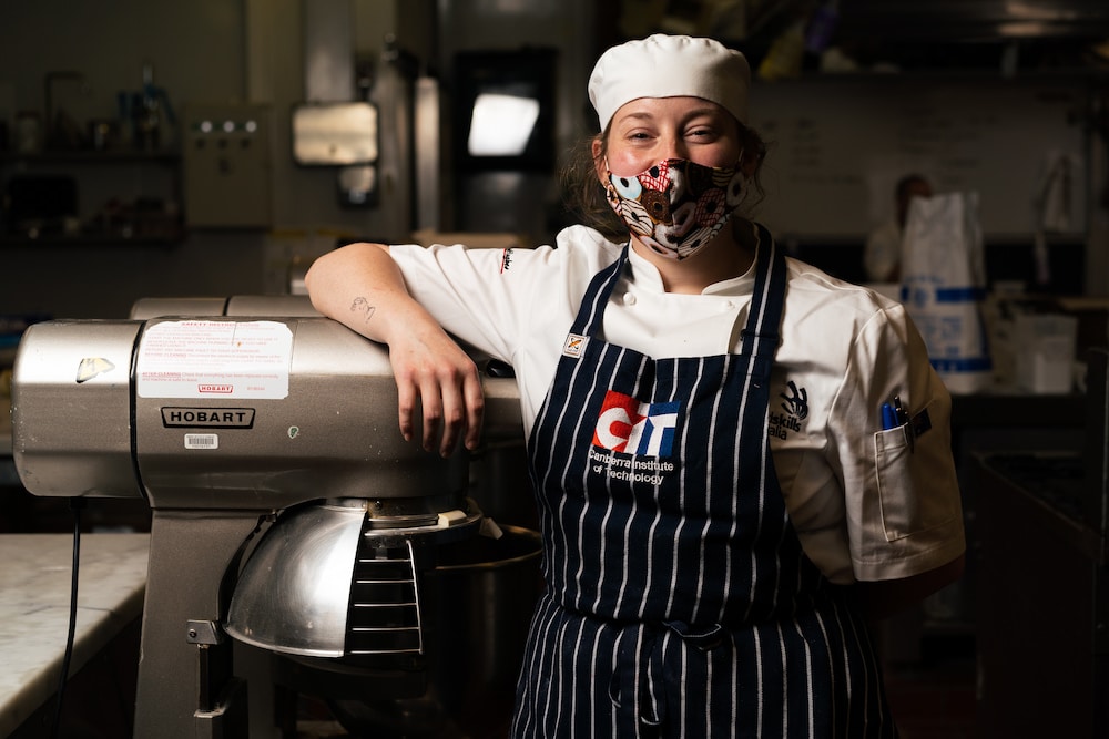 National WorldSkills award CIT student and patisserie chef Rachel Crawford