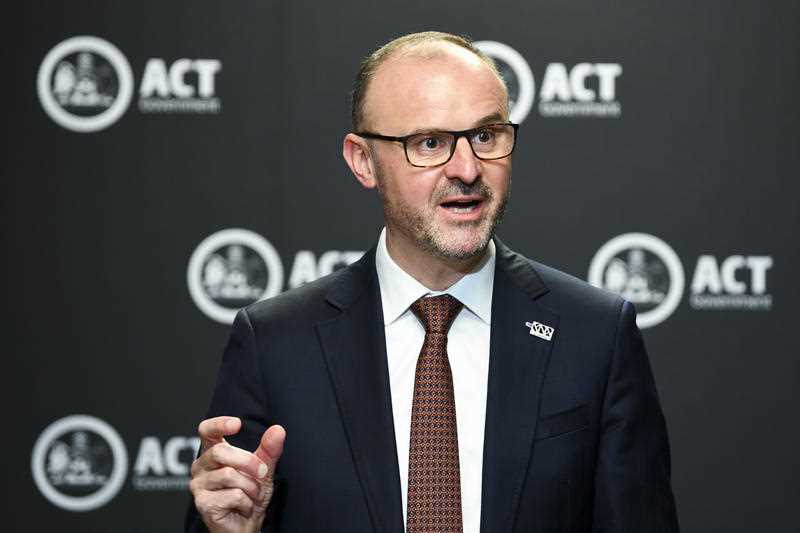 ACT lockdown end 15 October Andrew Barr announcement