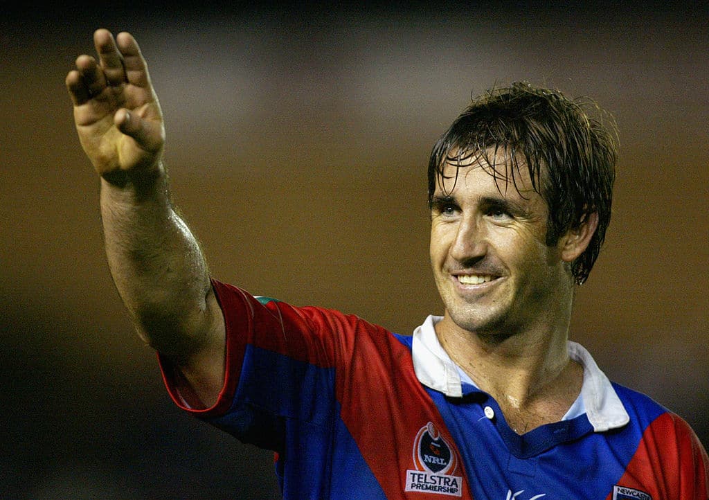 Andrew Johns of the Knights