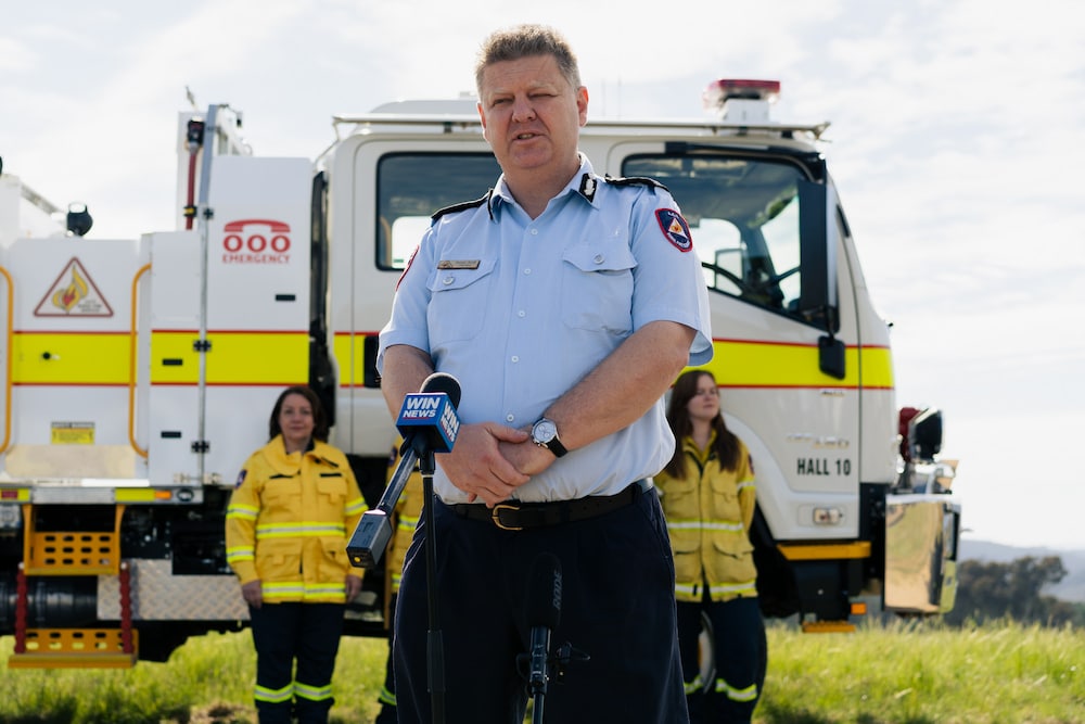 ACT bushfire season ACTRFS chief Rohan Scott