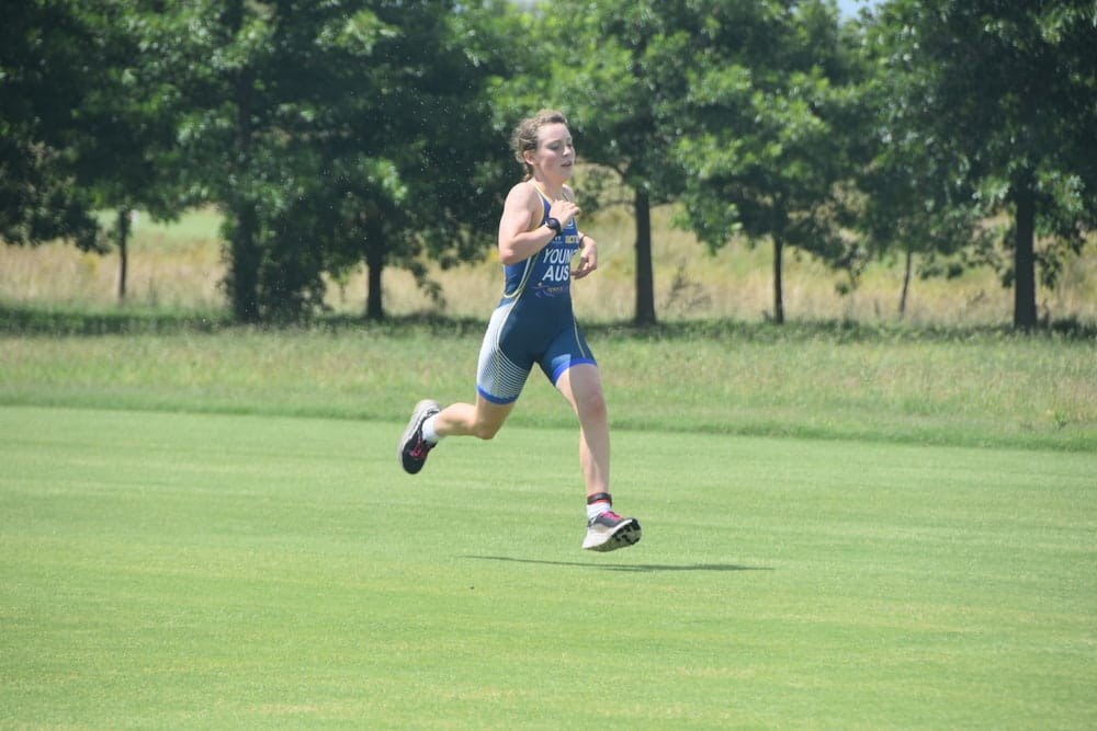 Canberra triathletes Stromlo Bonnie Young