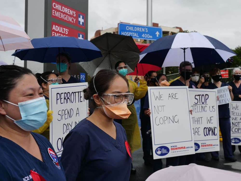 NSW nurses strike