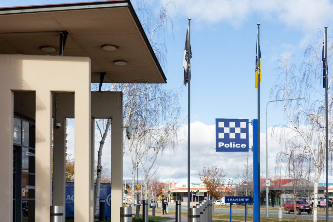 Police station at Tuggeranong. File photo