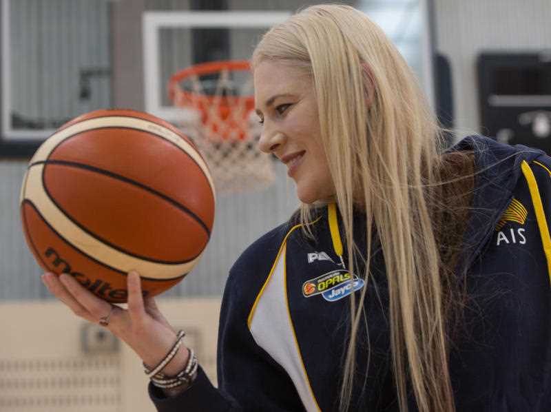 Australian women's basketball great, Lauren Jackson at the Australian Institute of Sport in Canberra in 2016