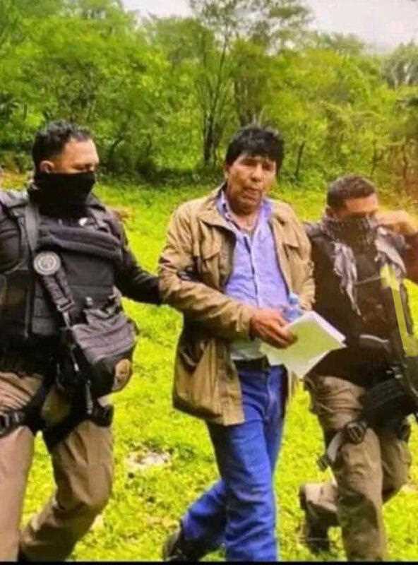 the arrest of Mexican drug lord Rafael Caro Quintero in San Simon, Mexico, 15 July 2022