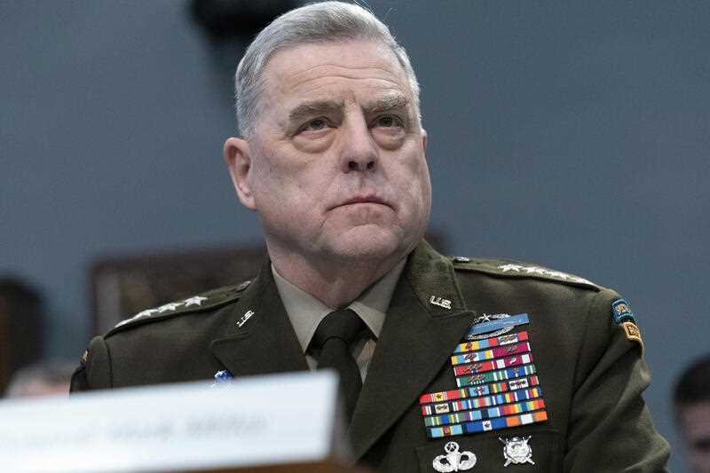 Gen. Mark Milley testifies before the House Committee on Appropriations Subcommittee on Defense during a hearing for the Fiscal Year 2023 Department of Defense, on Capitol Hill in Washington, May 11, 2022