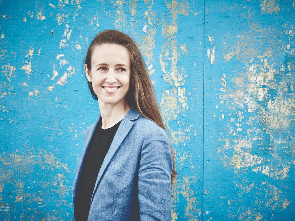 Rhapsody in blue: CSO chief conductor and artistic director Jessica Cottis says the 2023 season will be a kaleidoscope of colour and music. Photo: Kaupo Kikkas