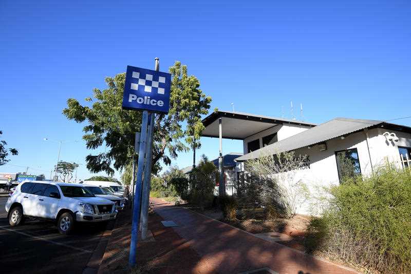 A general view of an NT Police Station