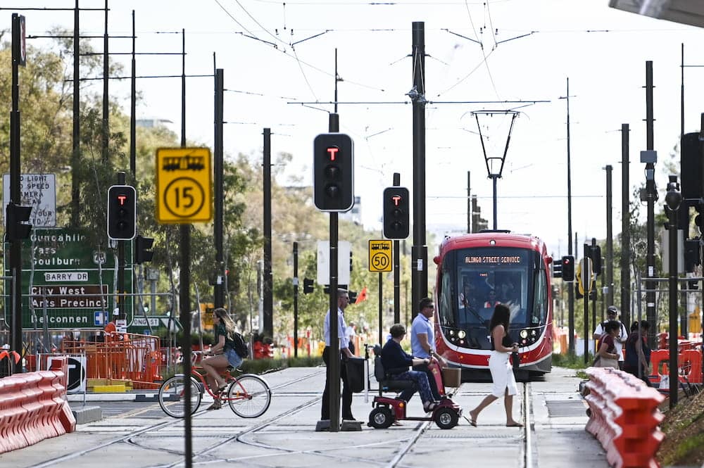 Canberra light rail upgrade