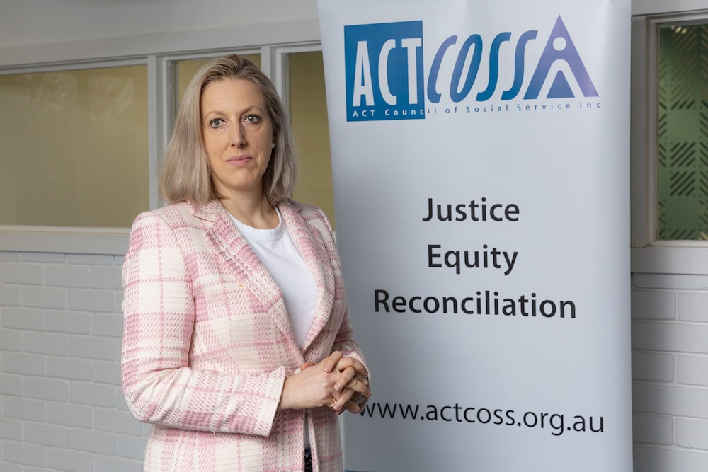 Dr Emma Campbell, CEO of ACTCOSS. Photo: Kerrie Brewer