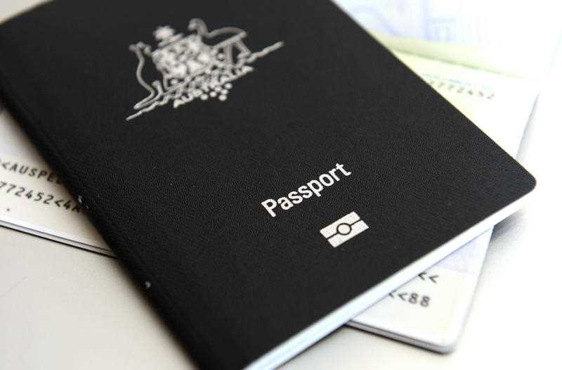 An Australian passport