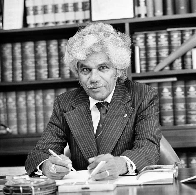 Senator Neville Bonner AO, after whom the suburb of Bonner is named. Photo: AAP.