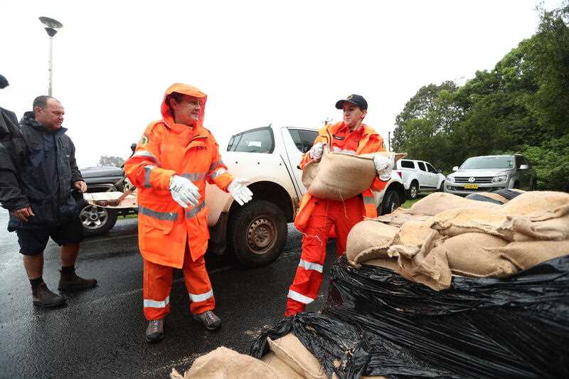Lismore SES Members prepare for possible flooding in Northern New South Wales , Sunday, October 23, 2022