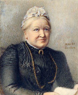 Catherine Helen Spence, oil painting by Maude Gordon, c. 1900