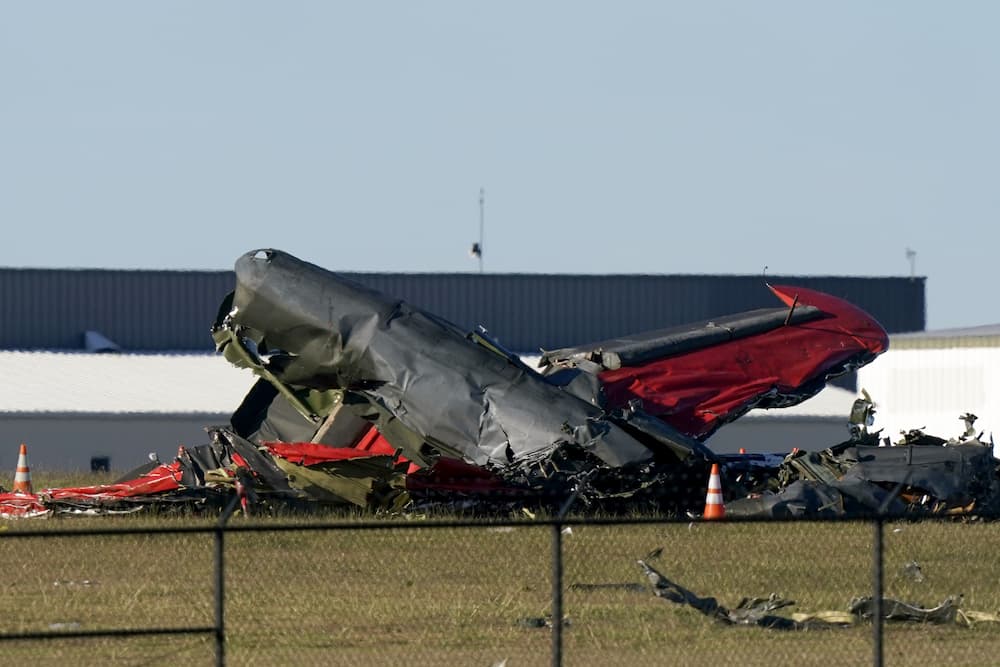 US airshow crash