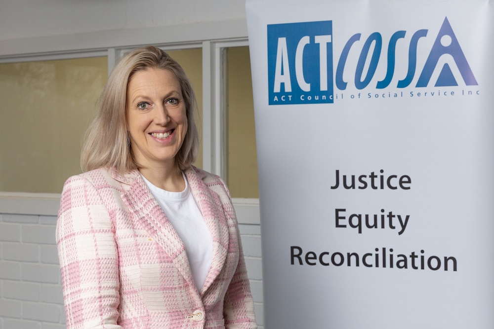 Dr Emma Campbell, outgoing CEO of ACTCOSS. Photo: Kerrie Brewer
