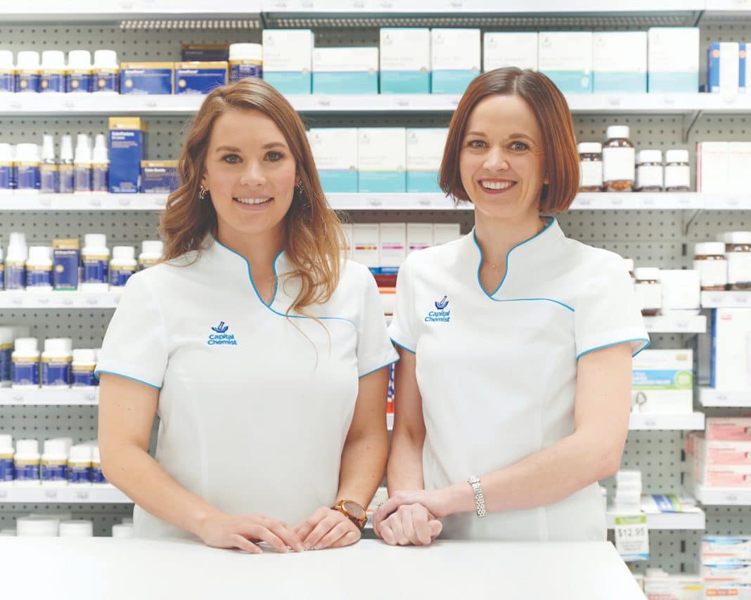 Rachel Rhodes and Rebecca Young run Capital Chemist Chisholm.