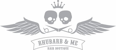 rhubarb and me logo