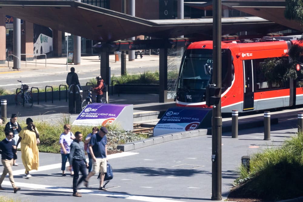 light rail woden